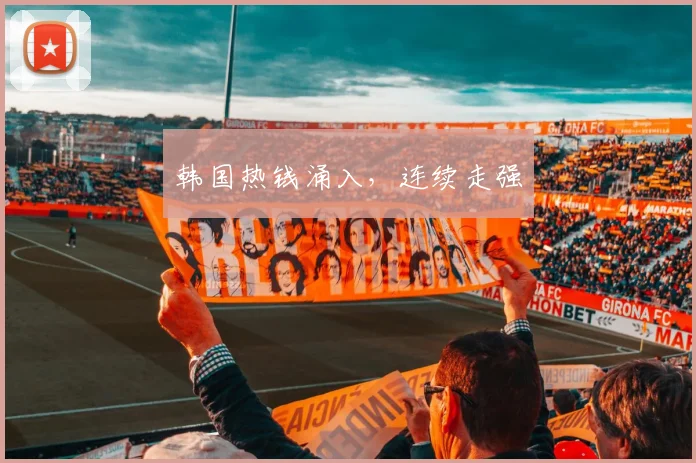 韩国热钱涌入，连续走强